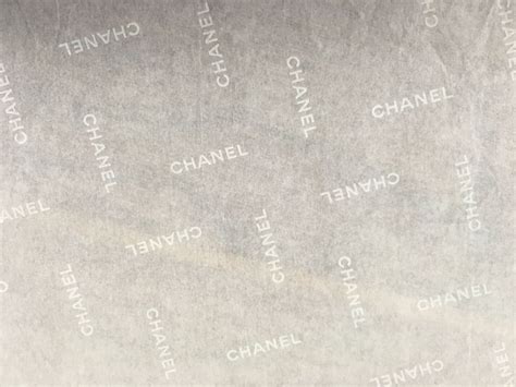 chanel tissue paper|More.